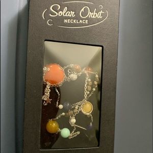 Solar orbit necklace